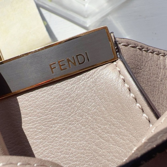 Fendi 3Jours Nappa Leather Handbag In Camel - Picture 6 of 11
